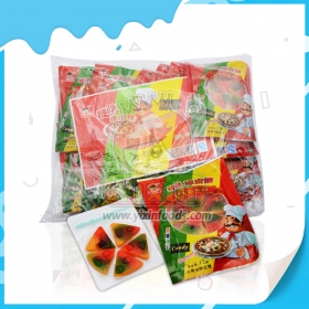 bonbons gélifiés à la pizza