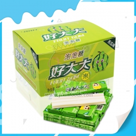 chewing-gum au goût fruité