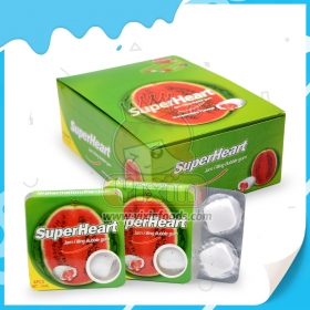 Super Chewing-gum en forme de cœur