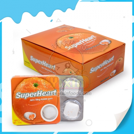 Super Chewing-gum en forme de cœur