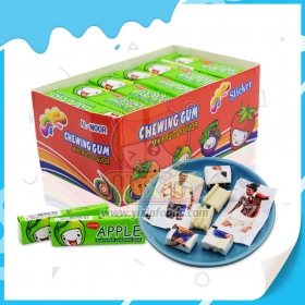 chewing-gum aux fruits mélangés