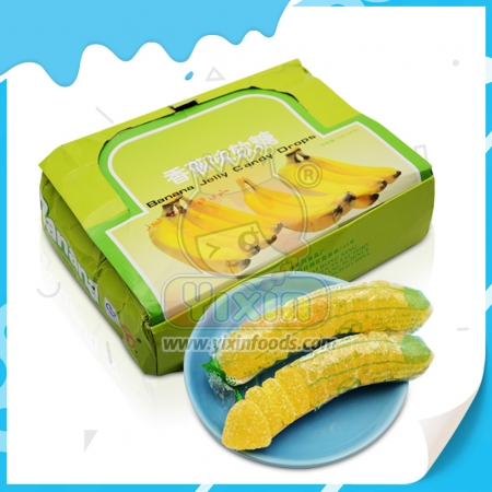 Bonbons gélifiés à la banane