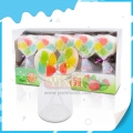 Bonbons gélifiés en forme de cœur sans gélatine halal de nombreuses couleurs 