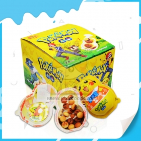 Œuf surprise en chocolat avec jouet et biscuit