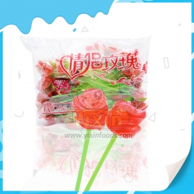 sucette à la rose