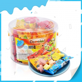 bonbons durs au goût de fruits