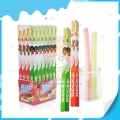 Long rocko bubble gum saveur fruitée bubble gum multicolore 