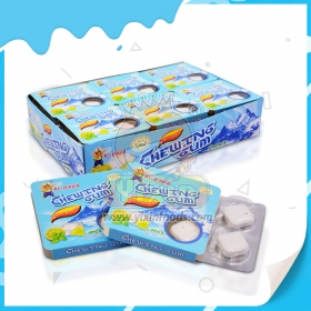 chewing-gum fourré au centre