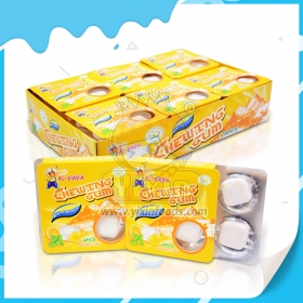 chewing-gum fourré au centre