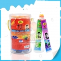 Tube de dentifrice liquide à la gelée de fruits 