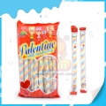 Sachet de 18 g, 24 guimauves pour les amoureux, guimauve fruitée longue torsadée de la Saint-Valentin 