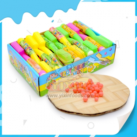 bonbon dur à la brosse à dents