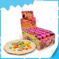 Saveur fruitée colorée, bouteille de 6 g, emballage en baril, bubble-gum 
