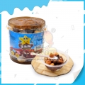 Mini petit pot en PVC en forme d'étoile pour biscuits au chocolat 