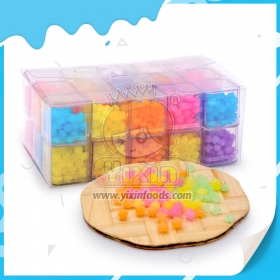 Bonbons étoiles colorés