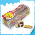 Canard jaune au chocolat au lait noir avec biscuits 