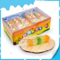 Bonbon mou à la gelée halal, bonbon fruité, sucette à la gelée 