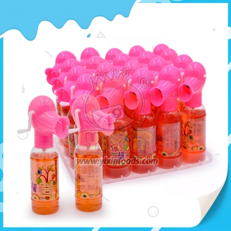 Bonbons en spray à secouer