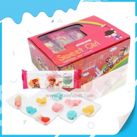 bonbons gélifiés pour fille douce