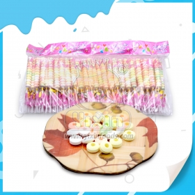 appuyez sur la sucette de bonbon