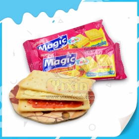 biscuit sandwich à la fraise