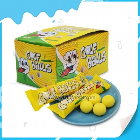 Des boules de golf en forme de chewing-gum