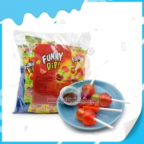 Sucette aux fruits FUNNY DIP