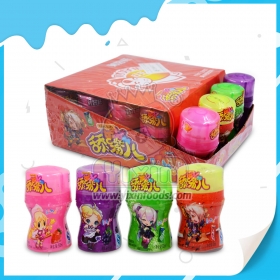 lécher des bonbons liquides