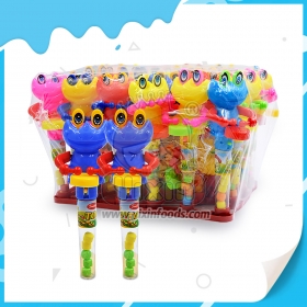 Jouets tambour grenouille colorés bonbons