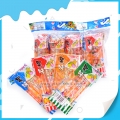 Bonbons gélifiés aux fruits en gros 85 g de bonbons gélifiés avec 6 bâtonnets 
