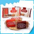 Biscuits au caramel au sucre brun de style belge avec une forme croustillante 
