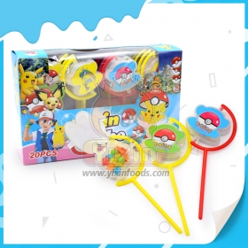 jouet de dessin animé Pokémon avec des bonbons