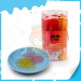 gelée en forme de dentifrice