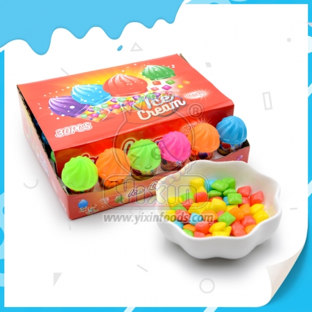 emballage en forme de glace bubble-gum
