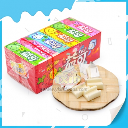 chewing-gum au goût fruité