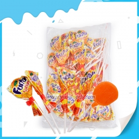 sucette à l'orange