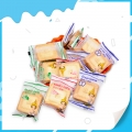 Biscuit croustillant délicieux et très vendu avec 3 saveurs en sachets 
