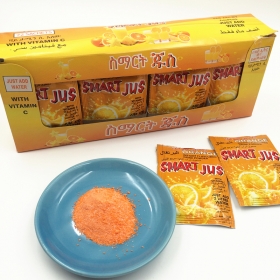 boisson en poudre instantanée à l'orange