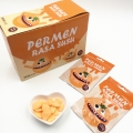 Permen rasa susu saveur d'orange juteux bonbon dur 