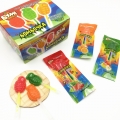 Sucette lumineuse en forme de fruit tricolore en forme de grenade 