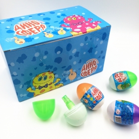 Bonbon en spray aux œufs de dinosaure