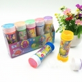 Lot de 5 bouteilles en plastique avec couvercle de labyrinthe de jeu de 60 ml, boîte à jouets d'été intéressante, emballage de savon à bulles d'eau 