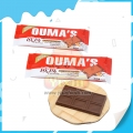 Vente chaude 20 pièces joli emballage biscuits à la crème chocolat noir 