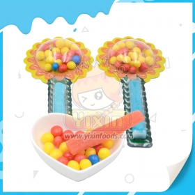 dur avec des bonbons gélifiés