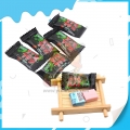Chewing-gum carré à la fraise sucrée HKL KIX en sachet individuel 
