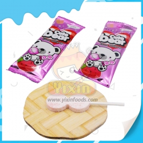 chewing-gum au goût fruité