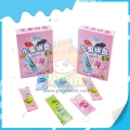 bonbons gélifiés aux fruits avec yaourt et tatouage 