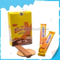 Biscuit de blé fourré au chocolat 