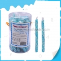 Bâtonnets de sucette à la myrtille, bonbons bleus sucrés 