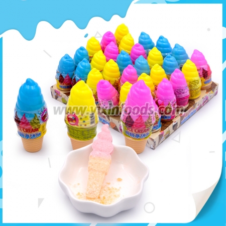 compresser les bonbons avec des bonbons pétillants